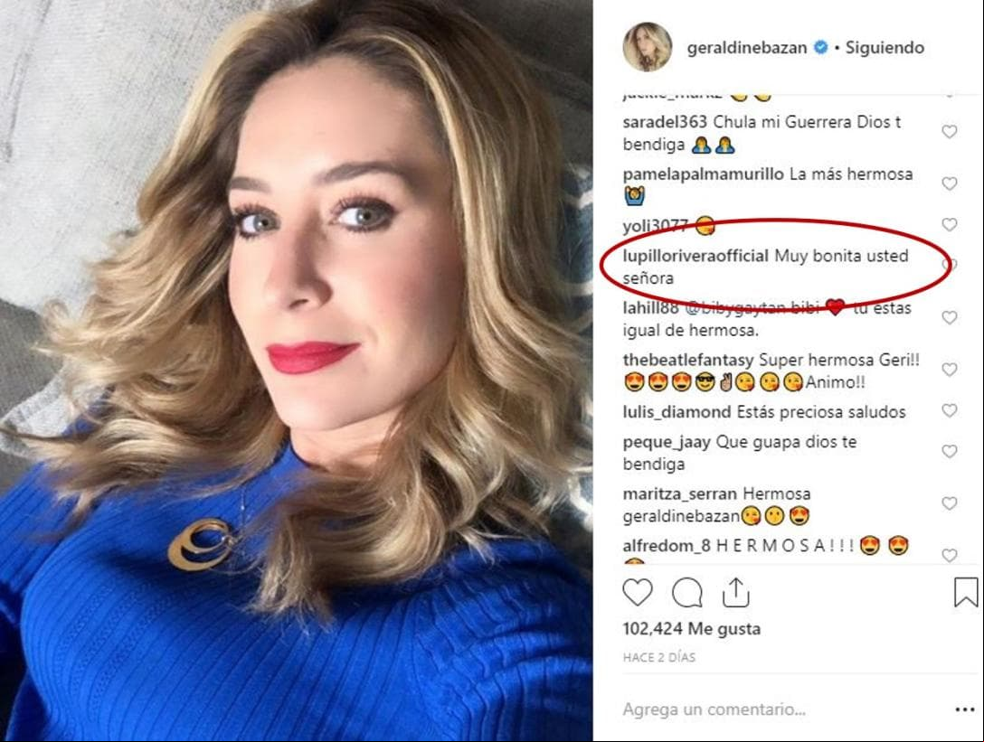 Geraldine Bazán se está separando de su esposo