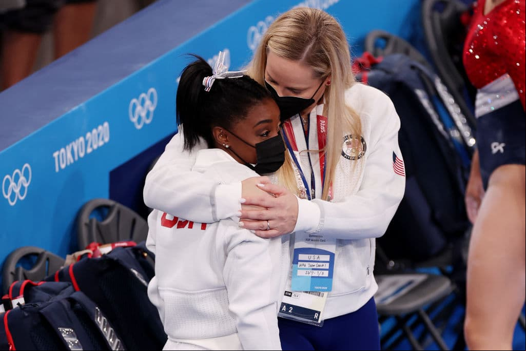 Tras retirarse de la prueba individual de gimnasia femenina de los Juegos Olímpicos el mes pasado, Biles, fue evaluada.