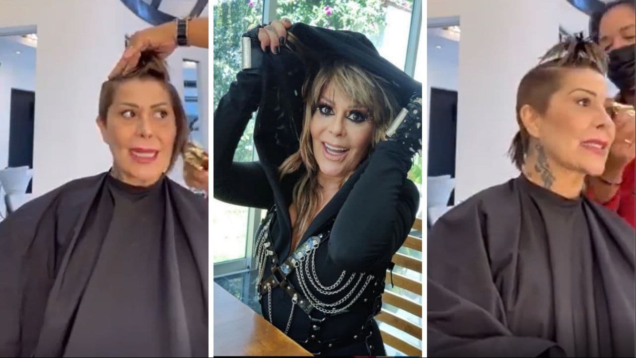 Alejandra Guzmán hace arriesgado cambio de look y este es el resultado