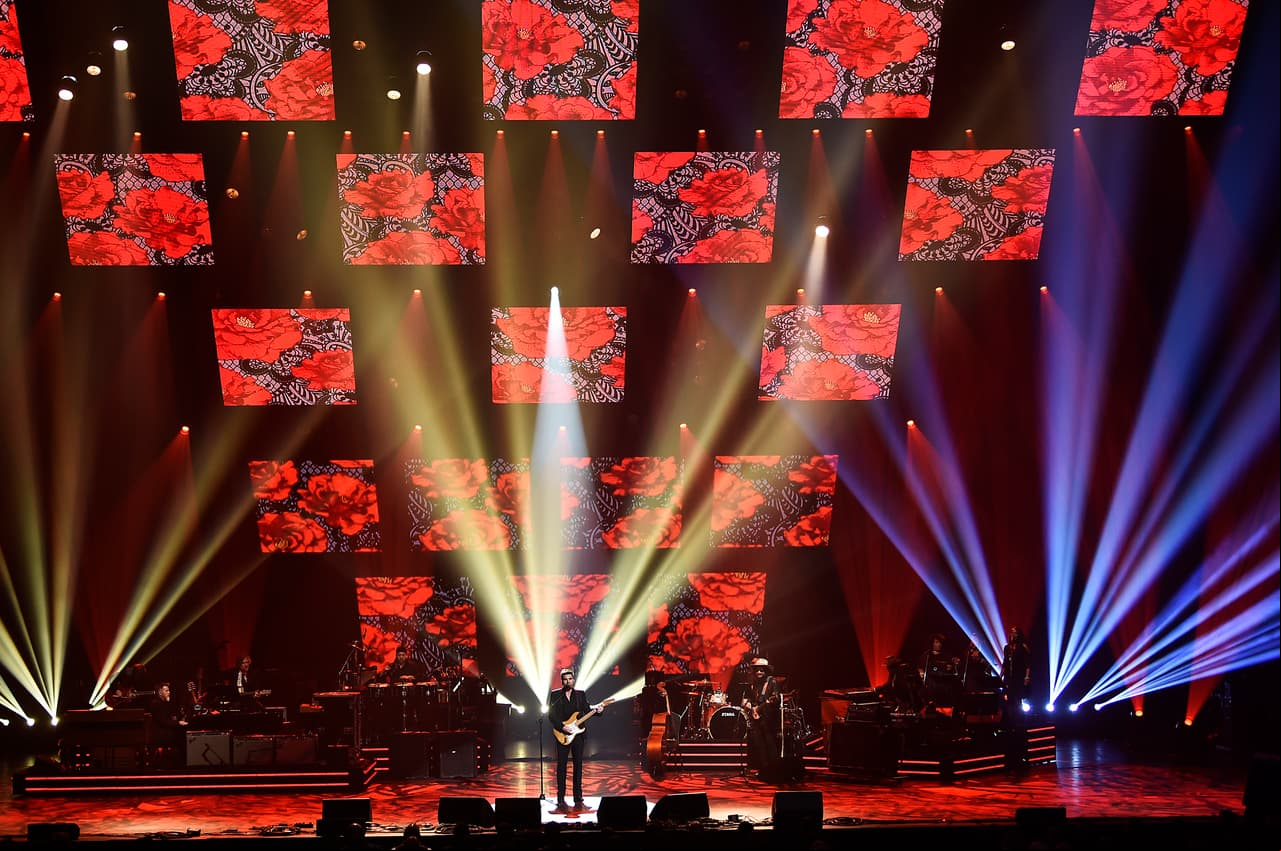 Juanes performs onstage at the 2018 MusiCares Person of the Year tribute honoring Fleetwood Mac at the Radio City Music Hall on Friday, Jan. 26, 2018 in New York. (Photo by Evan Agostini/Invision/AP)