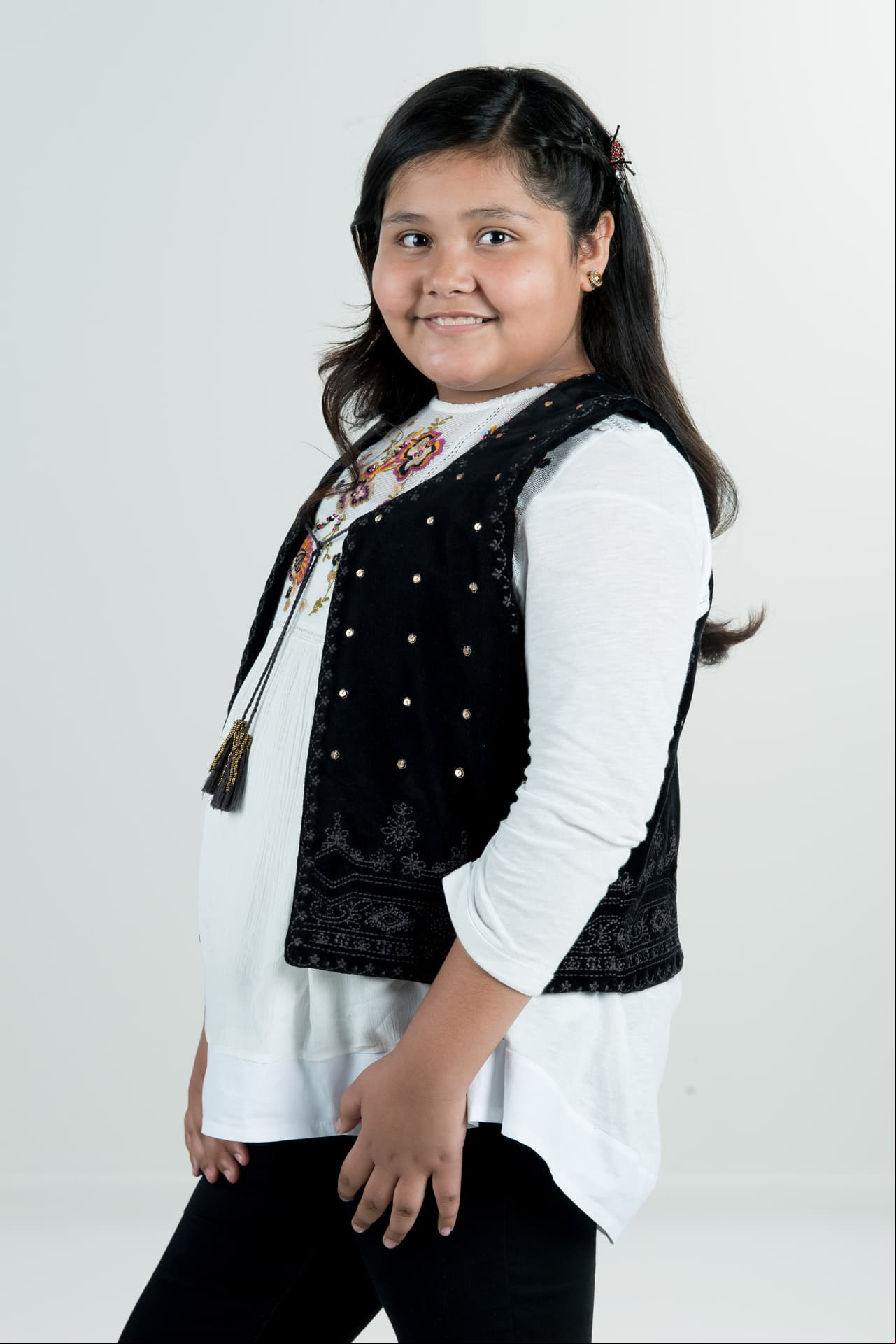 La actuación de Fátima sobre el escenario fue de aplaudir, Melendi se atrevió a decir que su voz es una posible ganadora de La Voz Kids.