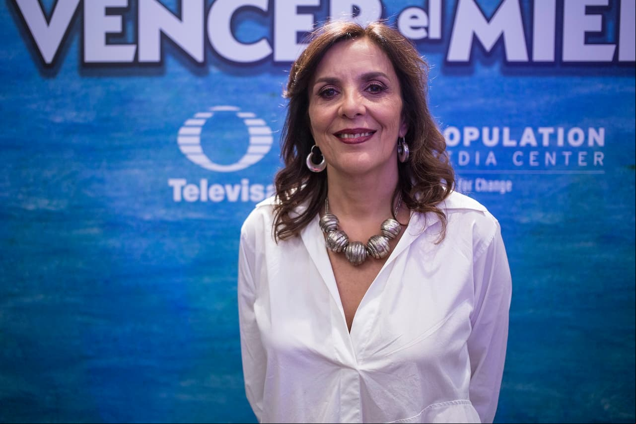 Ariane Pellicer aseguró sentirse afortunada de trabajar con la organización sin fines de lucro Population Media Center, que estuvo asesorando a los actores para llevar a cabo sus personajes.