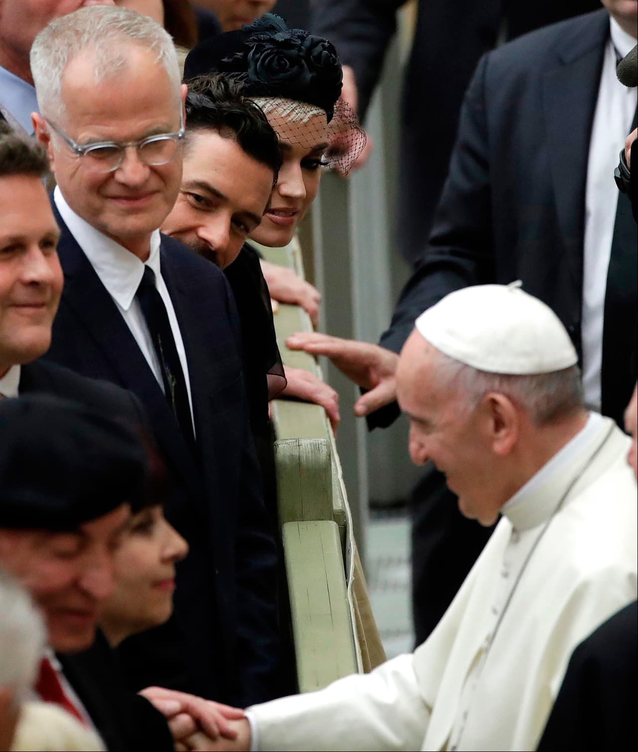 Katy Perry y Orlando Bloom en el Vaticano