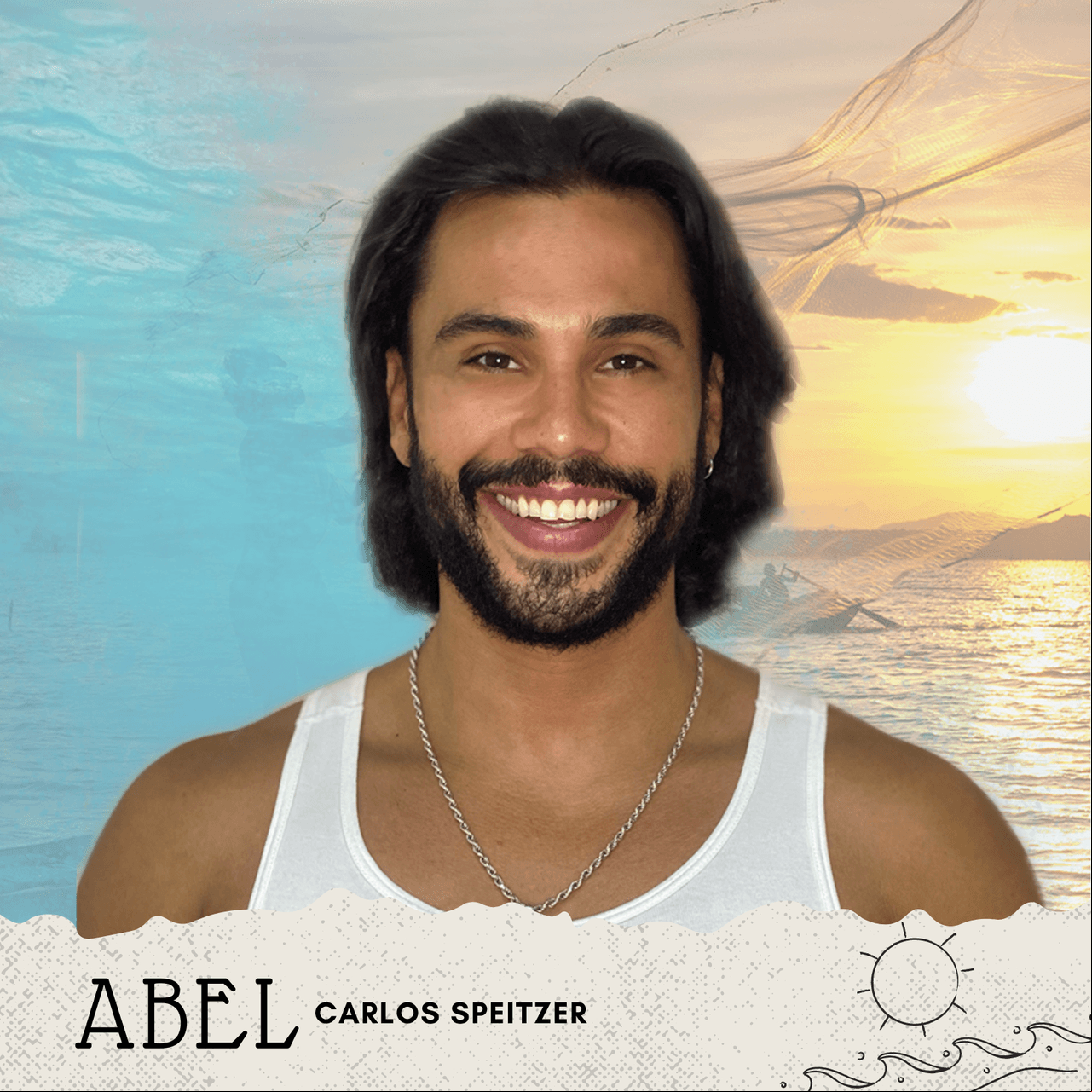 Carlos Speitzer es 'Abel Pérez', un mecánico, seductor y ojo alegre con un gran corazón. Aunque choca con su primo 'Pablo', sabe que sin duda daría la vida por él porque es más grande el amor que le tiene que cualquier otra cosa.