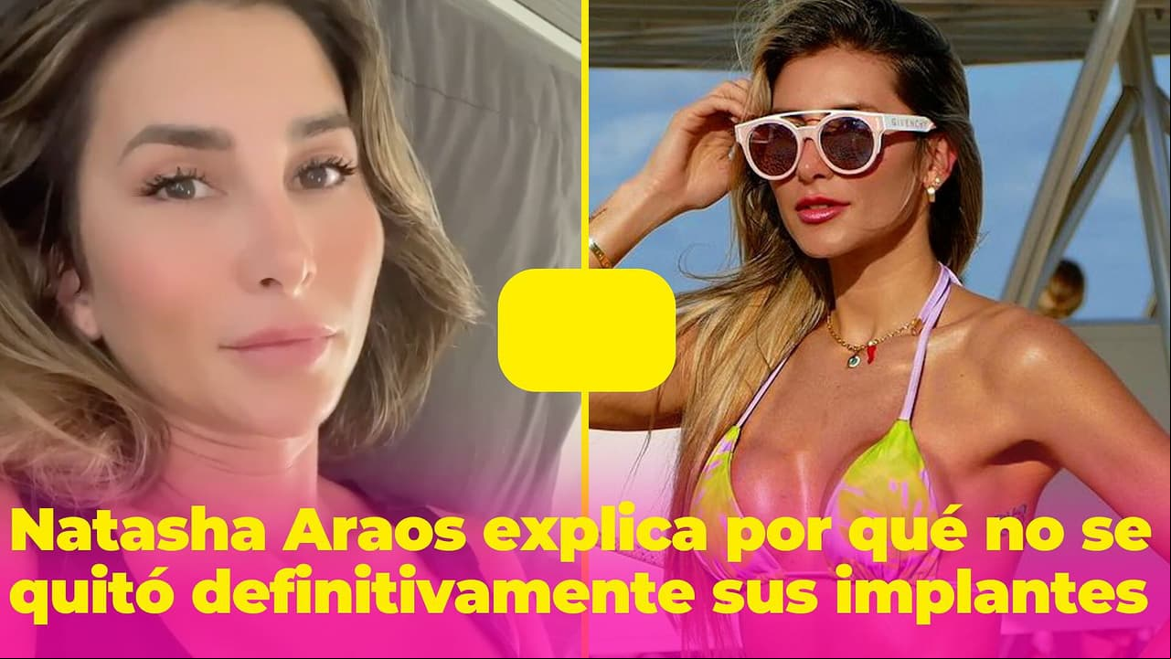 Ex de Chyno Miranda reemplaza sus implantes de seno y calla a quien la critica por no quitárselos