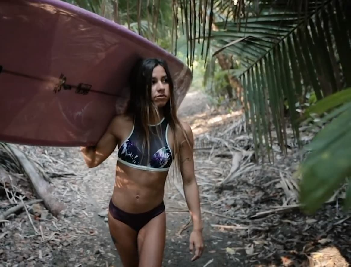 Cecilia González, el surf también es sustentable
