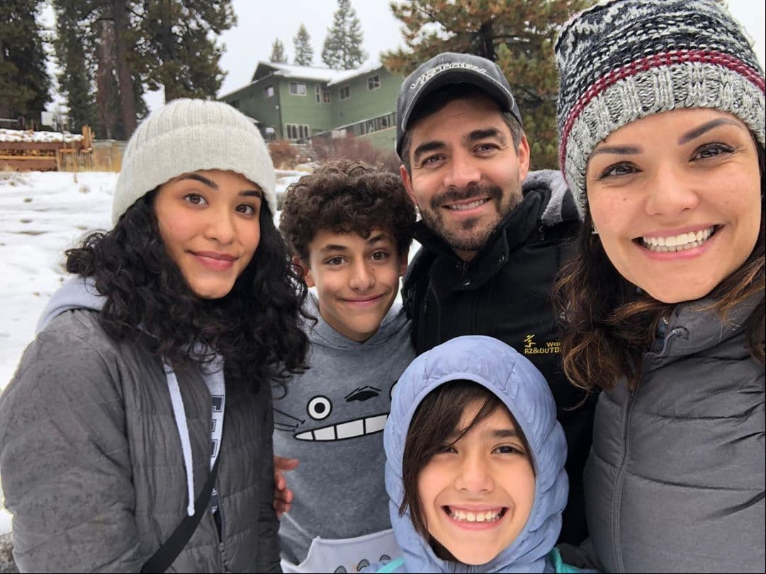 Omar Chaparro y su familia están de luto
