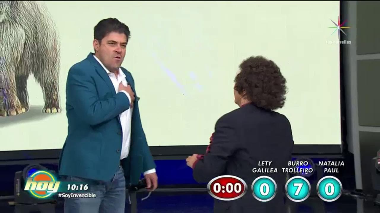 Tremendo sustazo se llevó el Burro Van Rankin