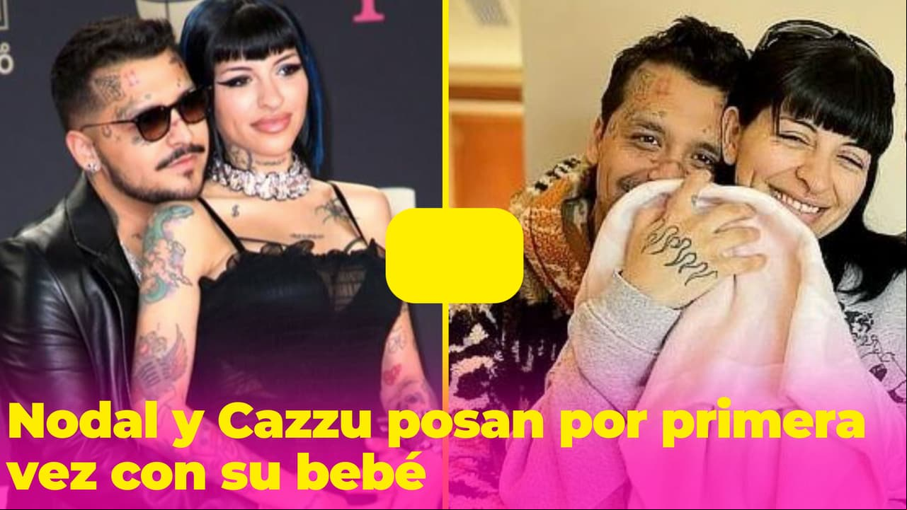 Nodal y Cazzu posan por primera vez con su bebé y desatan ternura: "Enamorados de su princesa"