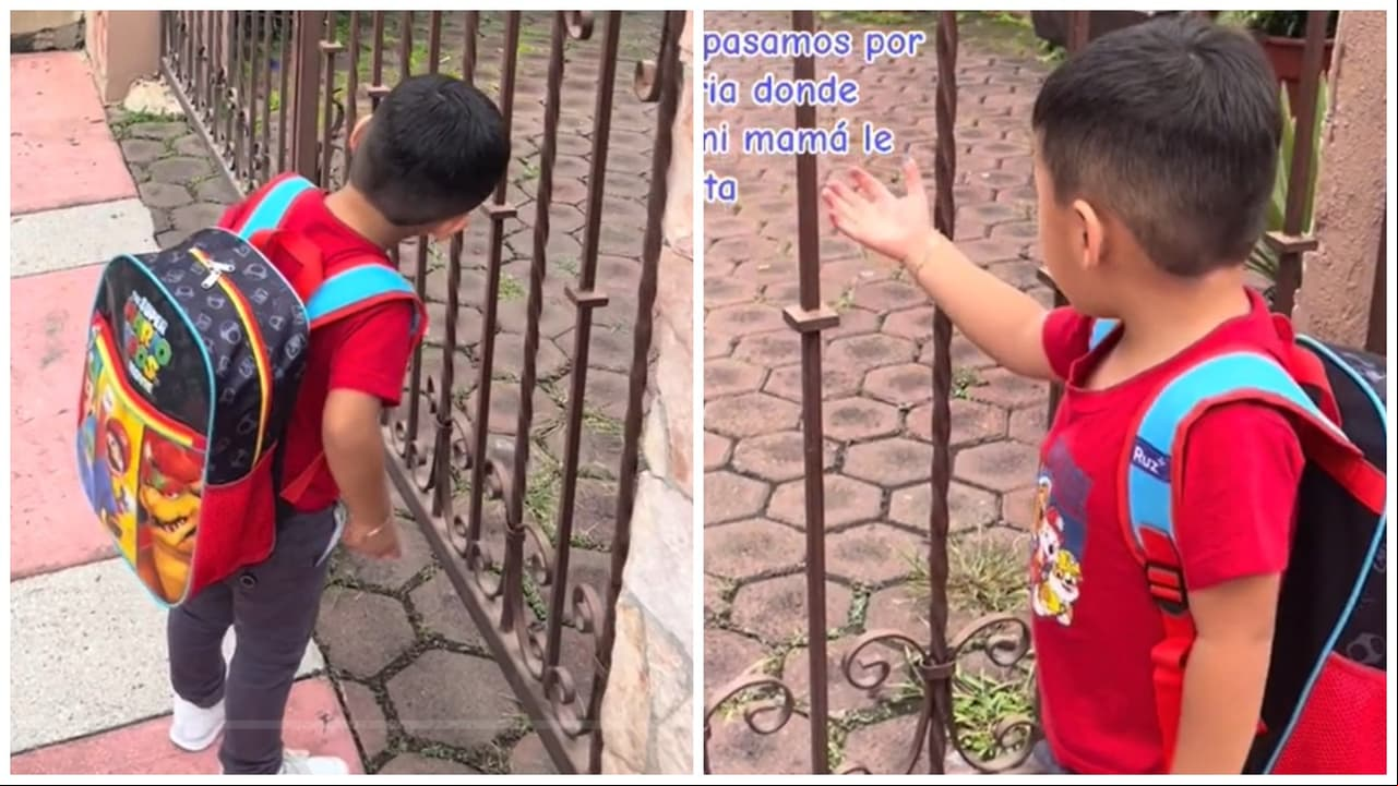 Niño sigue buscando a su abuelita muerta en funeraria.
