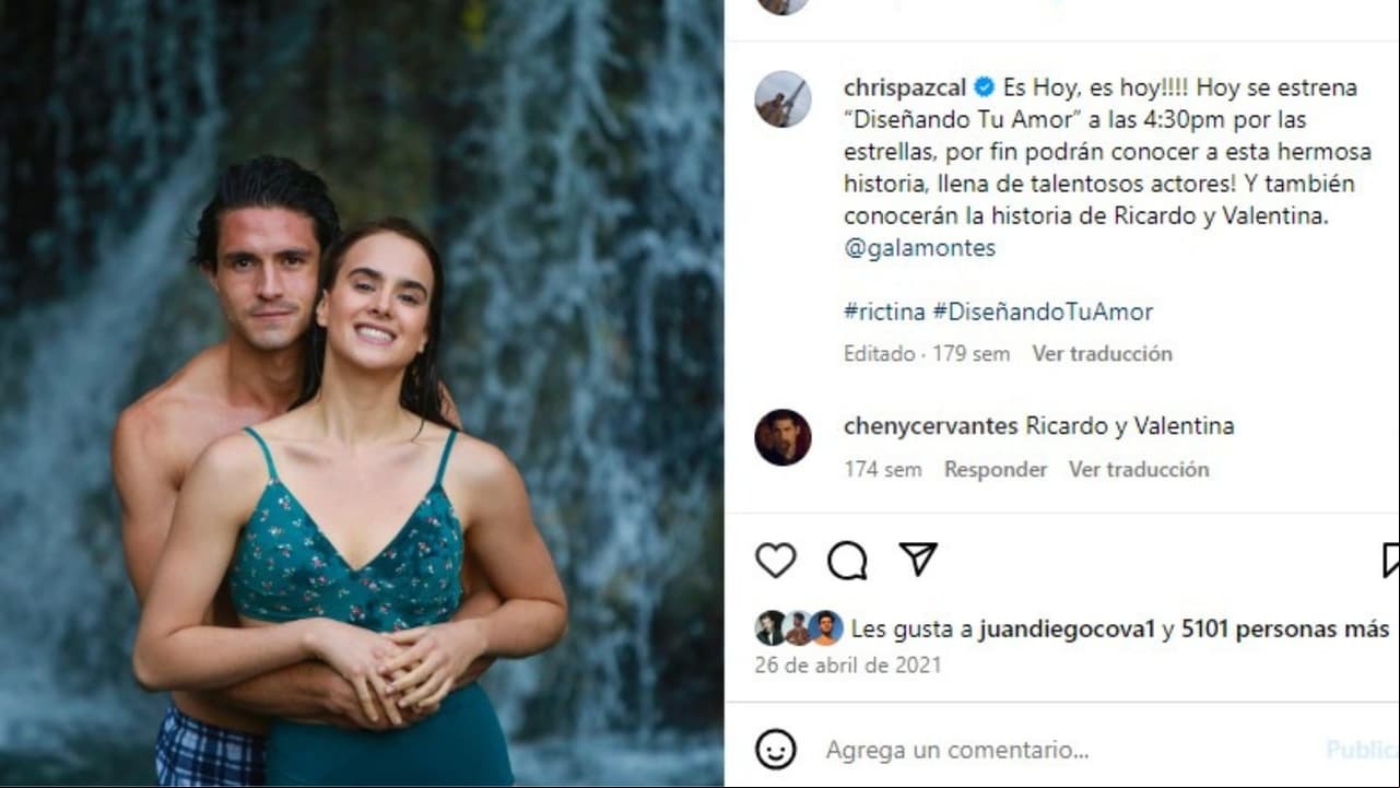 Chris Pazcal y Gala Montes