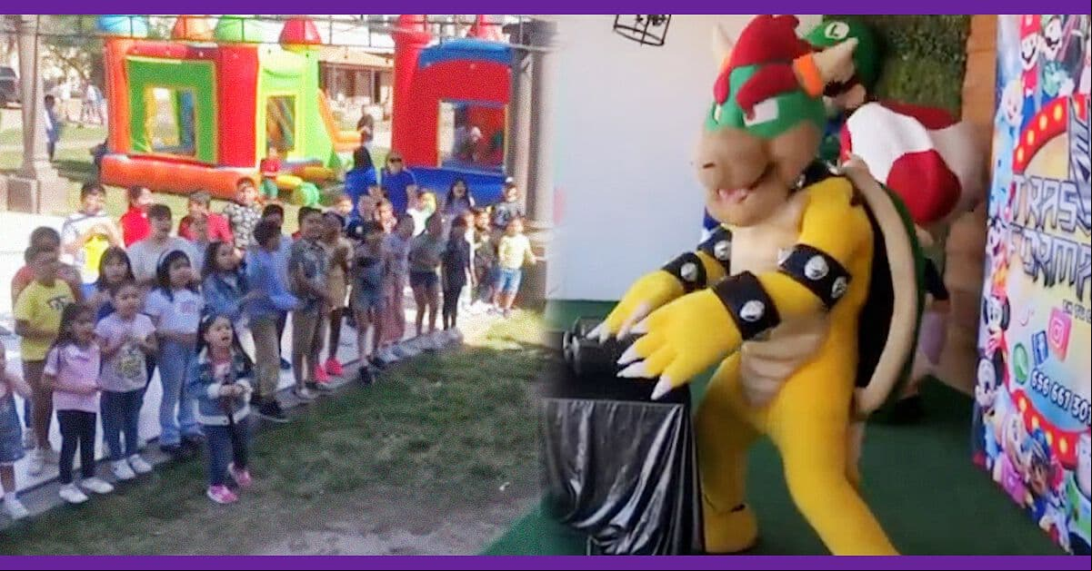 Niños enternecen el Internet al cantar el tema 'Peaches' de Mario Bros a todo pulmón
