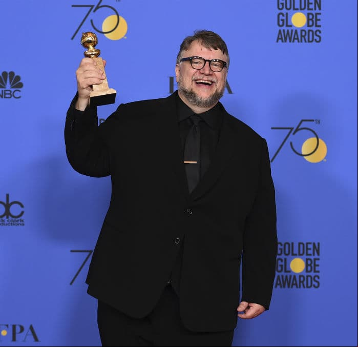El ganador del Globo de Oro, Guillermo Del Toro