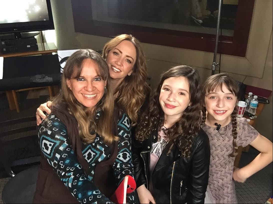 En 2016, las hermanas Rubín Legarreta prestaron sus voces en la película ‘Bailarina’ junto a su madre.