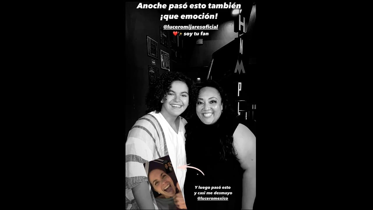 Michelle Rodríguez se encontró con Lucerito Mijares y así lo presumió