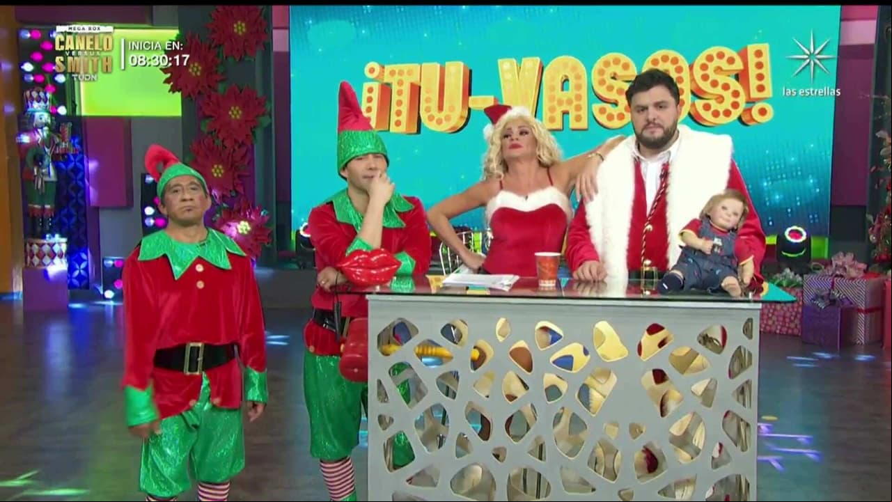 Los Tu-vasos navideños: Del rap de Alexander Acha a la mamila de Cristian Castro