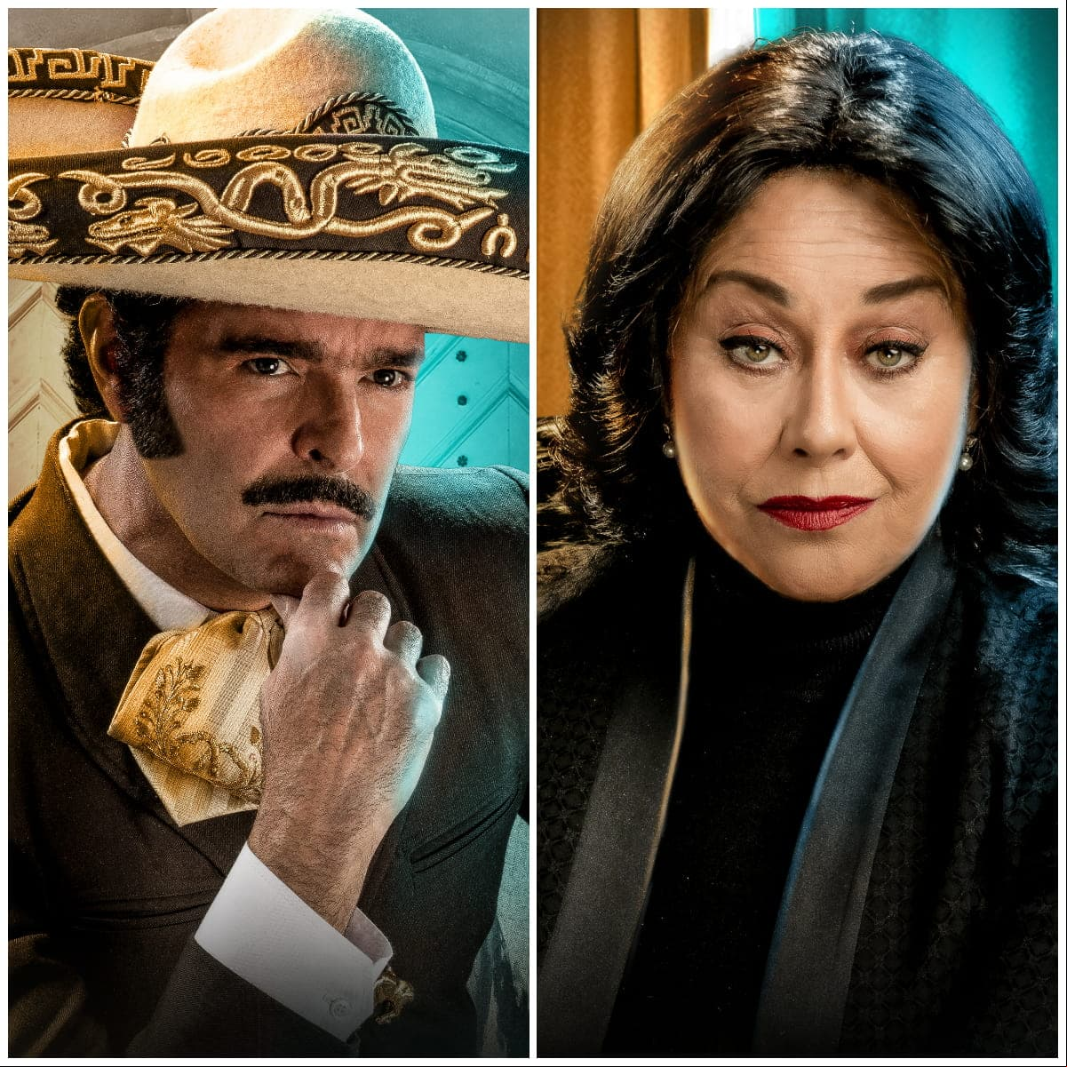 Pablo Montero y Angélica Aragón en 'El último rey'
