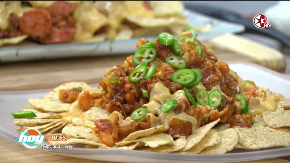 Receta: Chilli Dogs Nachos
