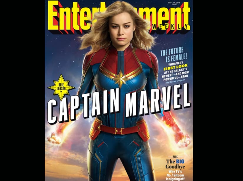 Primer vistazo de Brie Larson como 'Capitana Marvel'