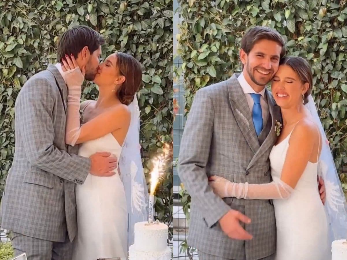 Paulina Goto: los vestidos estilo romántico que lució en su boda civil