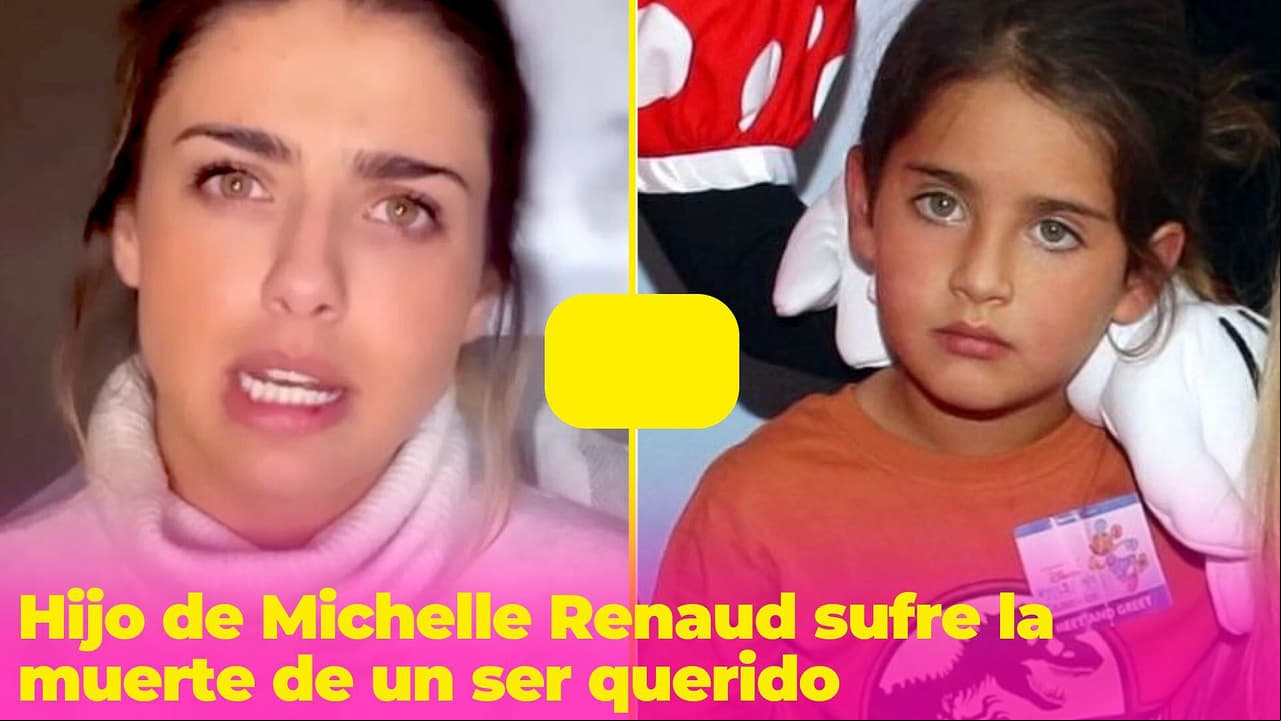 Hijo de Michelle Renaud sufre la muerte de un ser querido: le manda carta al cielo