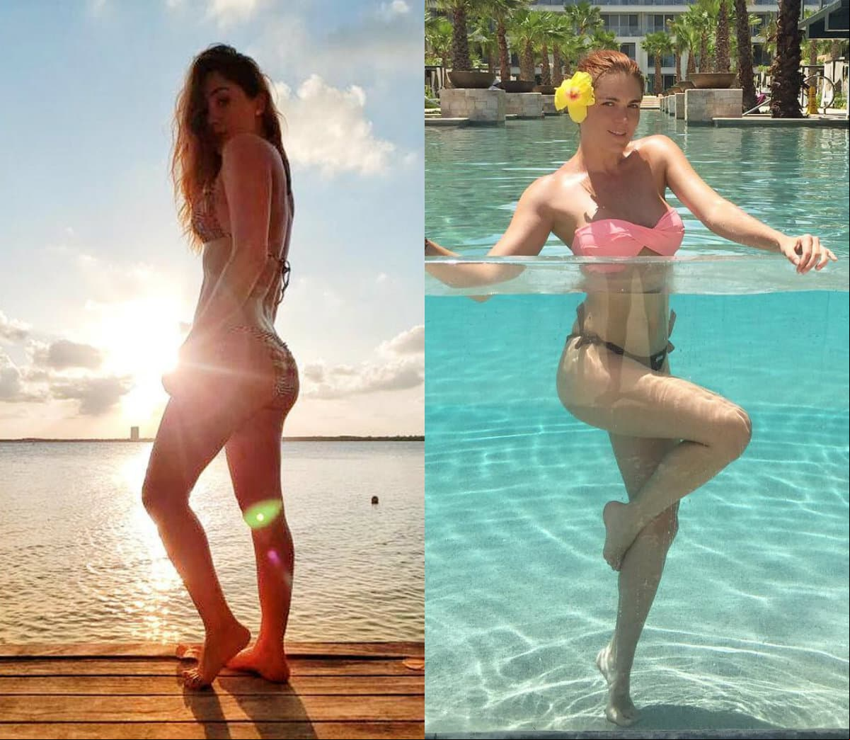 Las actrices guardan una estricta dieta y les fascina hacer ejercicio