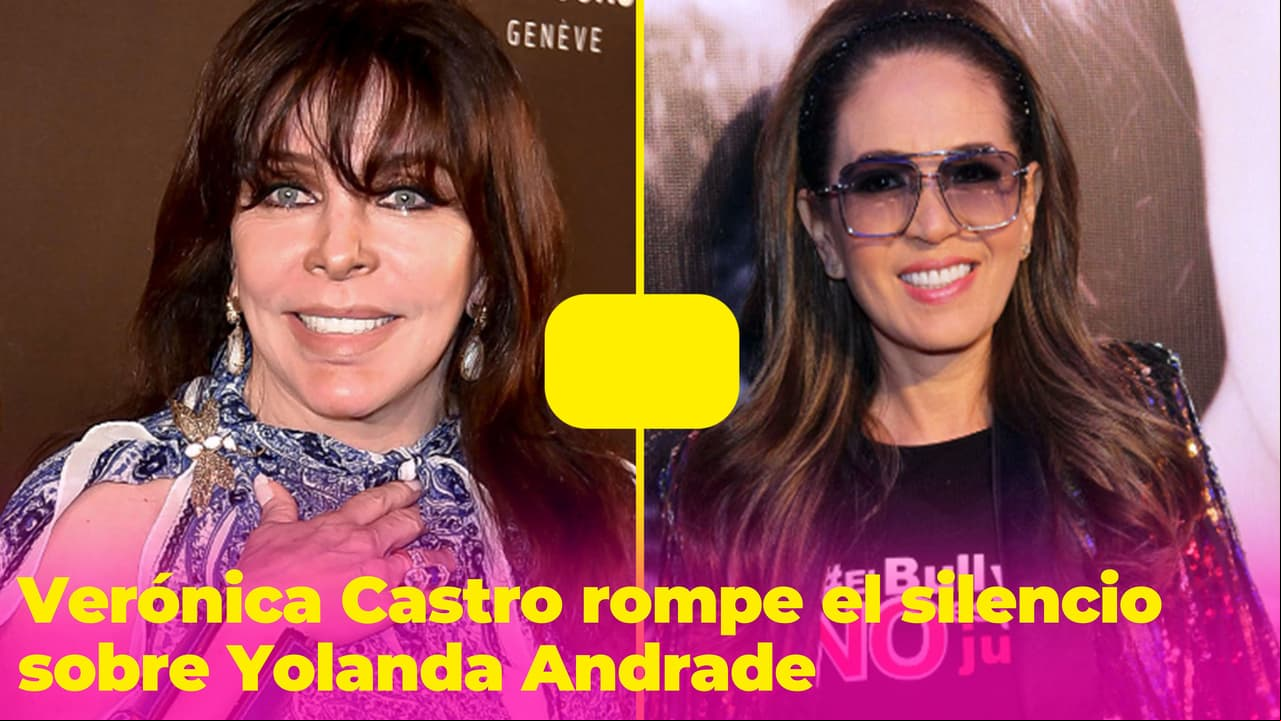 Verónica Castro hace nuevas declaraciones sobre Yolanda Andrade y opinó sobre su delicado estado de salud