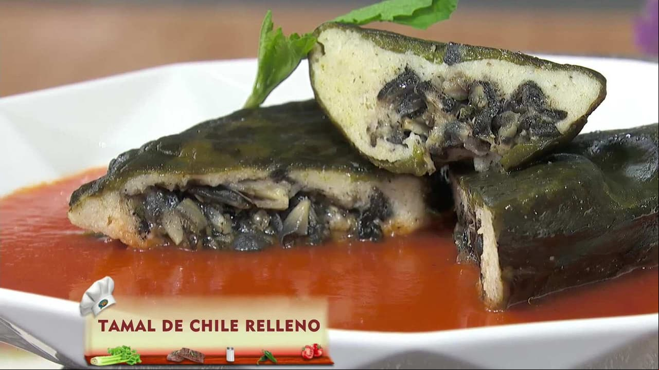 Receta original: ‘TAMAL DE CHILE RELLENO’