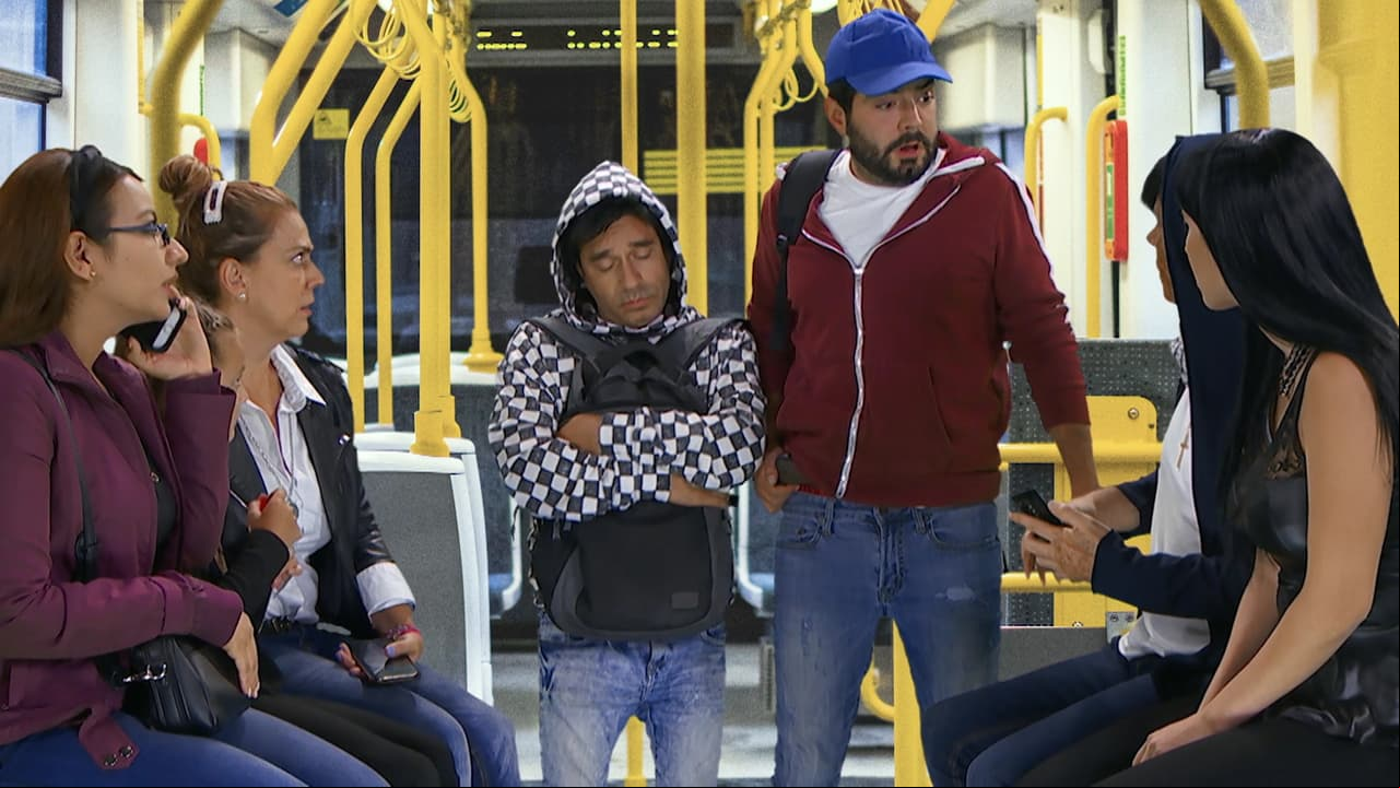 Así se vio en 'La Parodia'.
