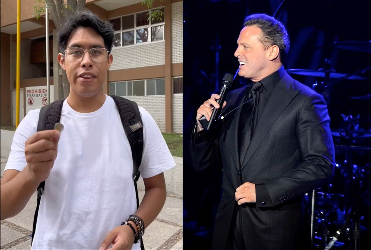 Estudiante aplica insólito método para llegar al concierto de Luis Miguel y todos quieren saber si lo logrará