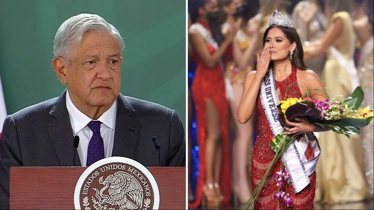 AMLO así felicita a Andrea Meza por ganar Miss Universo 2021 y asegura: “Es la más guapa"