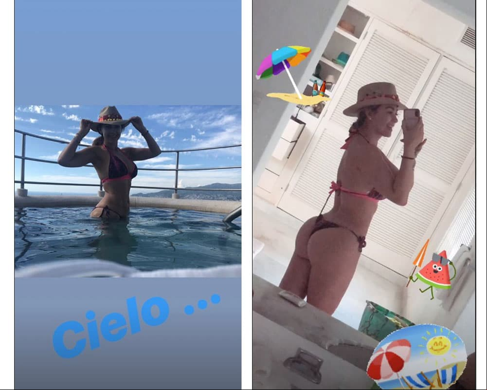 Aracely Arámbula consiente a sus seguidores en bikini