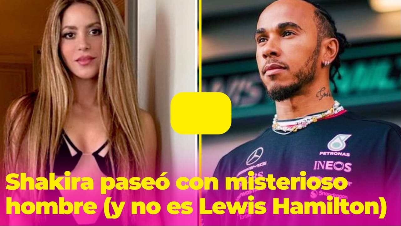 Quién es el guapo hombre con el que Shakira se paseó por Londres y no es Lewis Hamilton