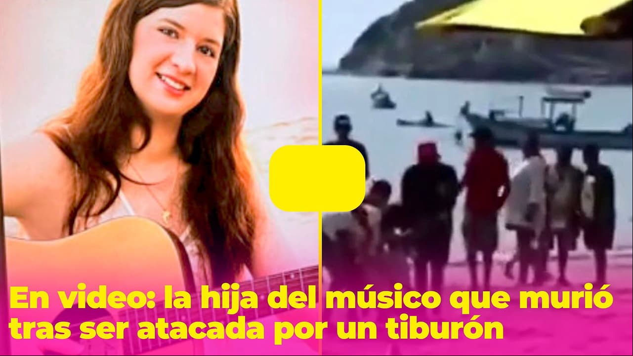 Hija de músico mexicano fue atacada por un tiburón: murió para salvar la vida de su hijo