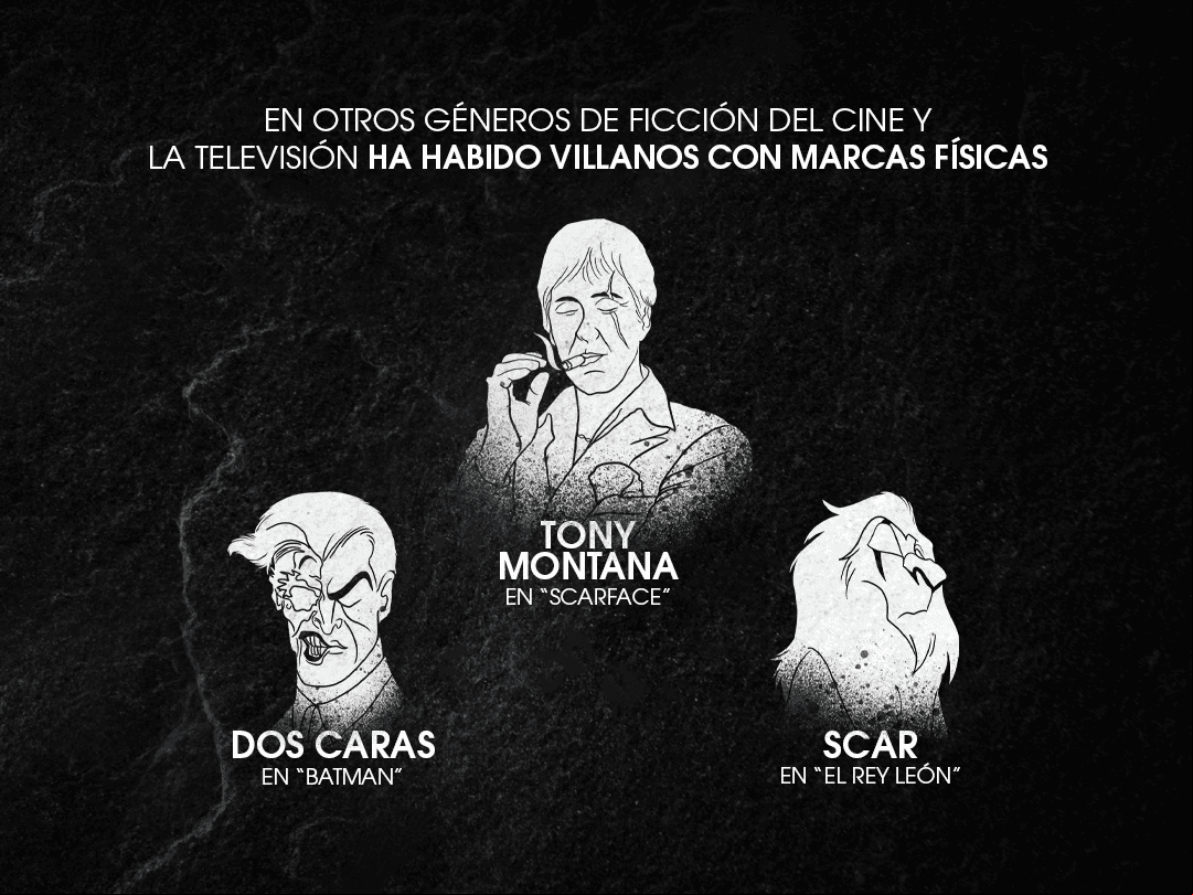 “La idea de maldad surge con las religiones y después pasa a ser un rasgo psicológico en los personajes de ficción. Al final termina por ser un rasgo físico”.