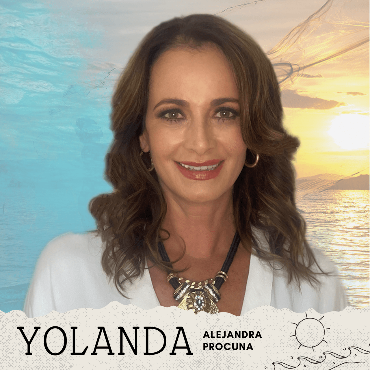 Alejandra Procuna interpretará a 'Yolanda Morales viuda de Zambrano', una mujer perspicaz, con un gran desenvolvimiento en las altas esferas de la sociedad.