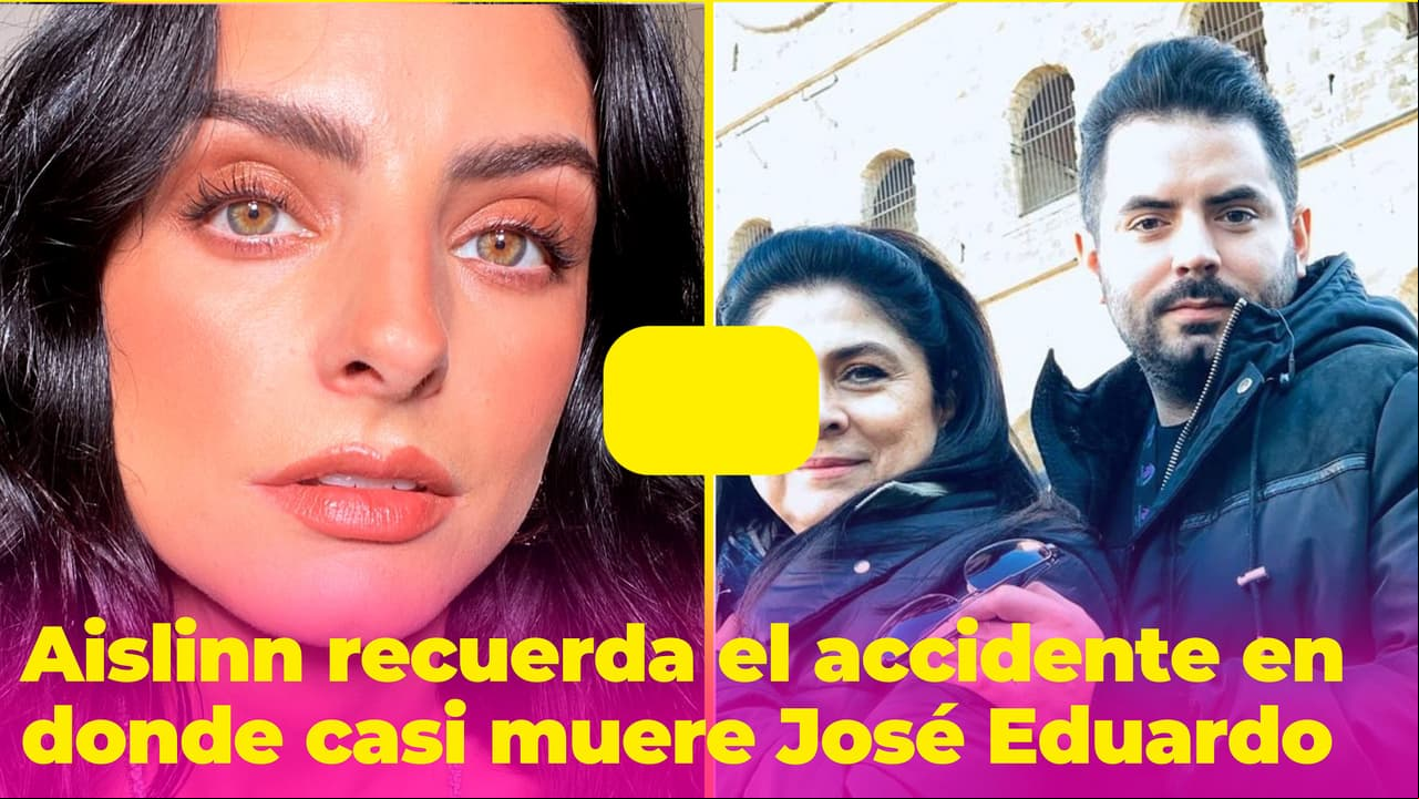 "Casi pierdes la vida": Aislinn Derbez recuerda el accidente que sufrió su hermano José Eduardo