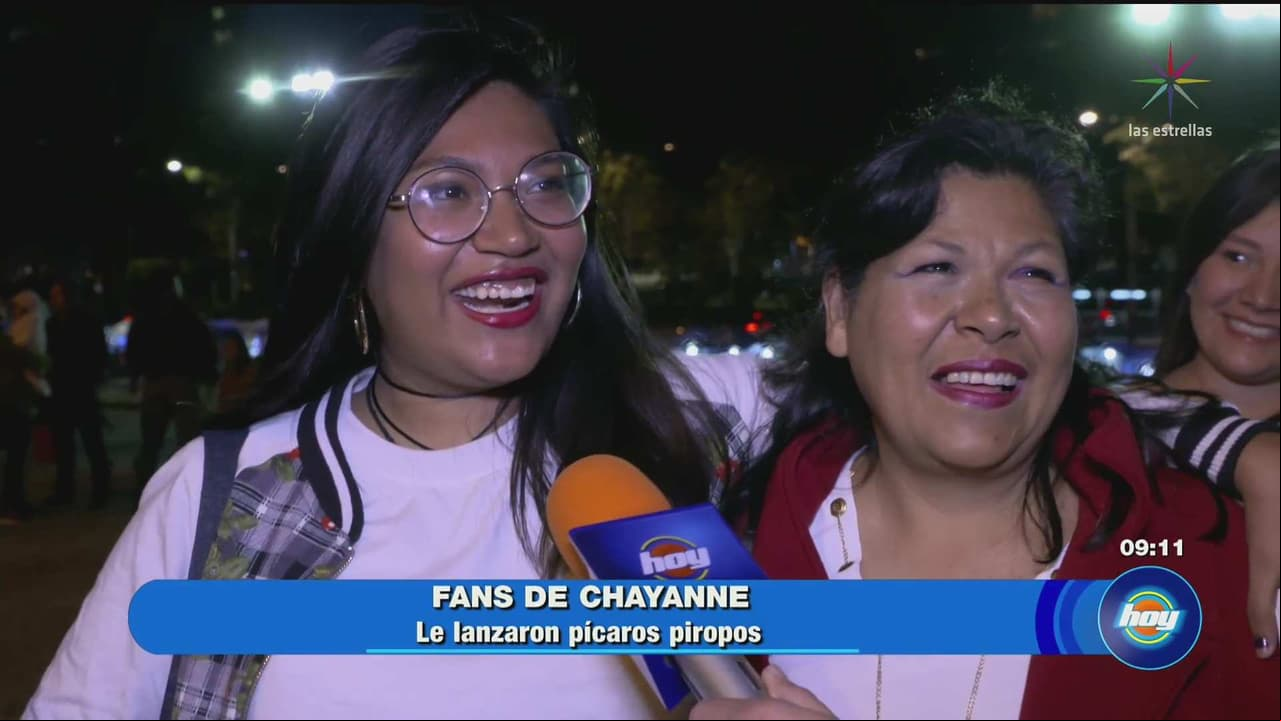 ¡Disputa entre las fans de Chayanne!