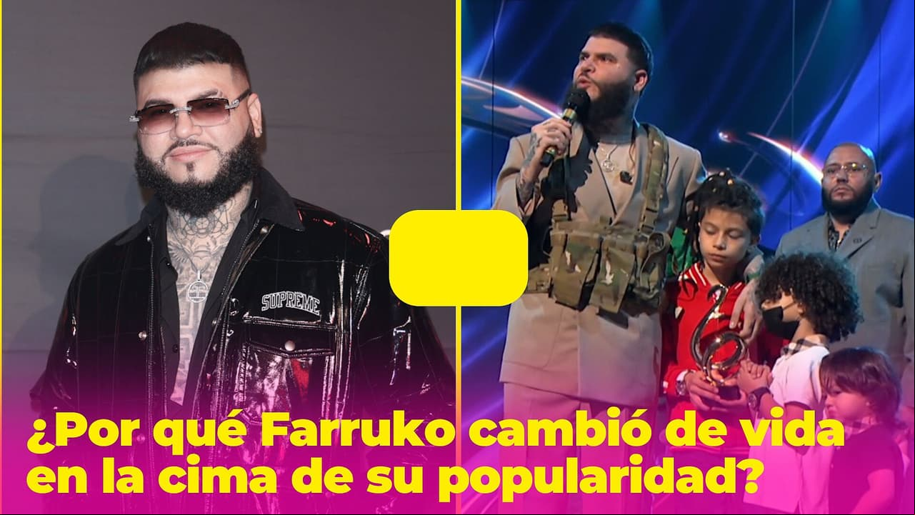 ¿Por qué Farruko cambió de vida en la cima de su popularidad? "Yo no podía ver a mis hijos"
