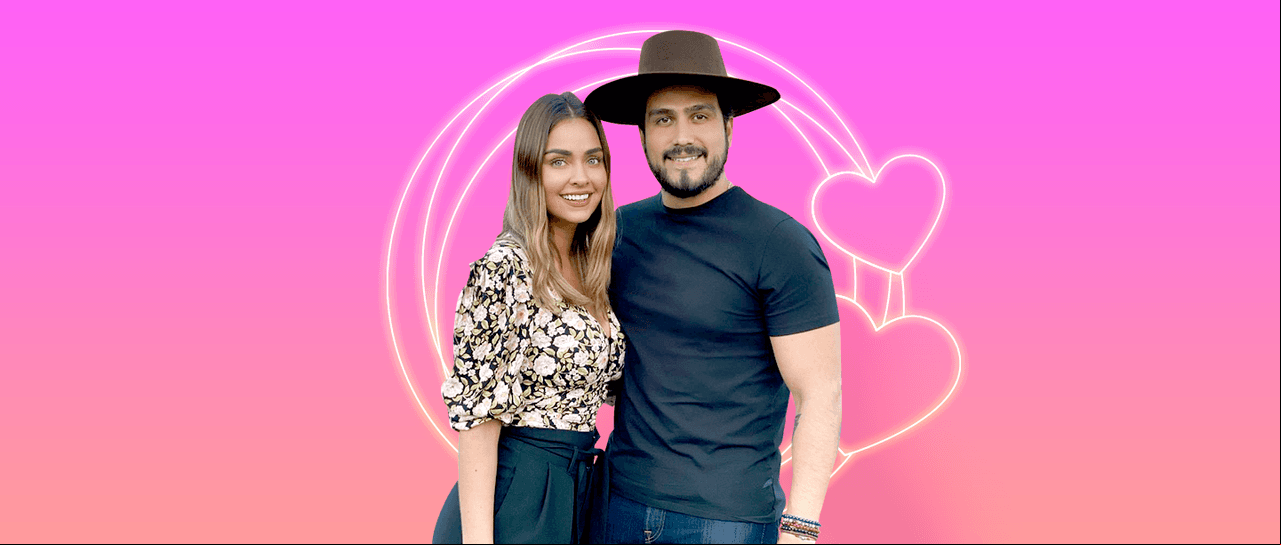 “Ha sido todo al revés”: Claudia Martín cuenta su historia de amor con Andrés Tovar