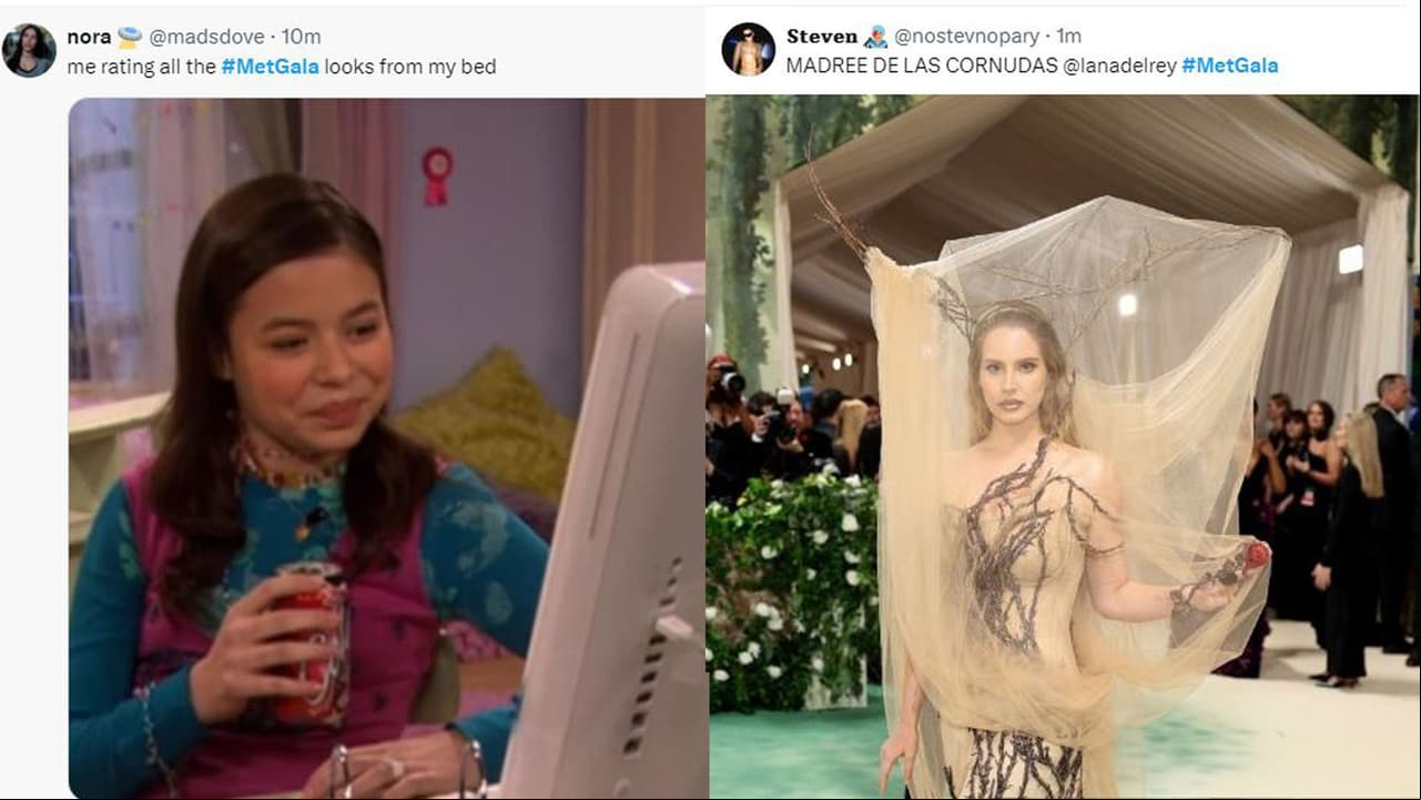 Lana del Rey en los memes de la Met Gala 2024