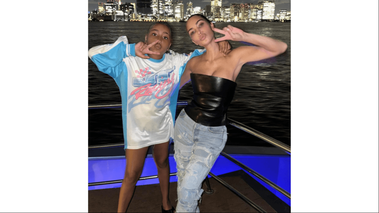 Kim Kardashian y su hija North