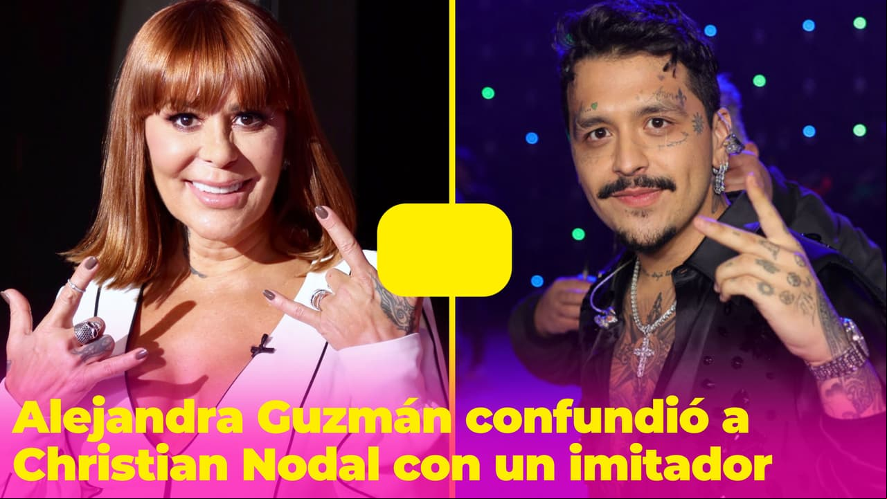 Alejandra Guzmán creyó que Christian Nodal estaba en su concierto, pero era otra persona