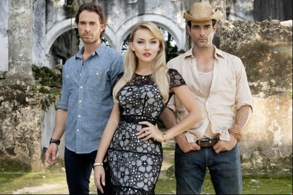 Angelique Boyer trabajó junto a Sebastián Rulli y Luis Roberto Guzmán en Lo que la vida me robó.