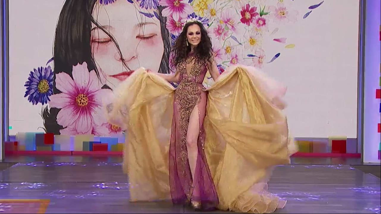 Carmen Campuzano impacta con su regreso al modelaje en Cuéntamelo Ya!