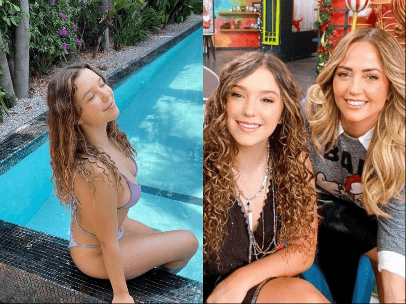 Mía Rubín Legarreta, hija mayor de Andrea Legarreta y Erik Rubín, siempre llama la atención por su talento musical y su potente voz; pero en los últimos meses, la adolescente de 16 años ha dejado sin palabras en redes sociales al aparecer en diminutos bikinis.