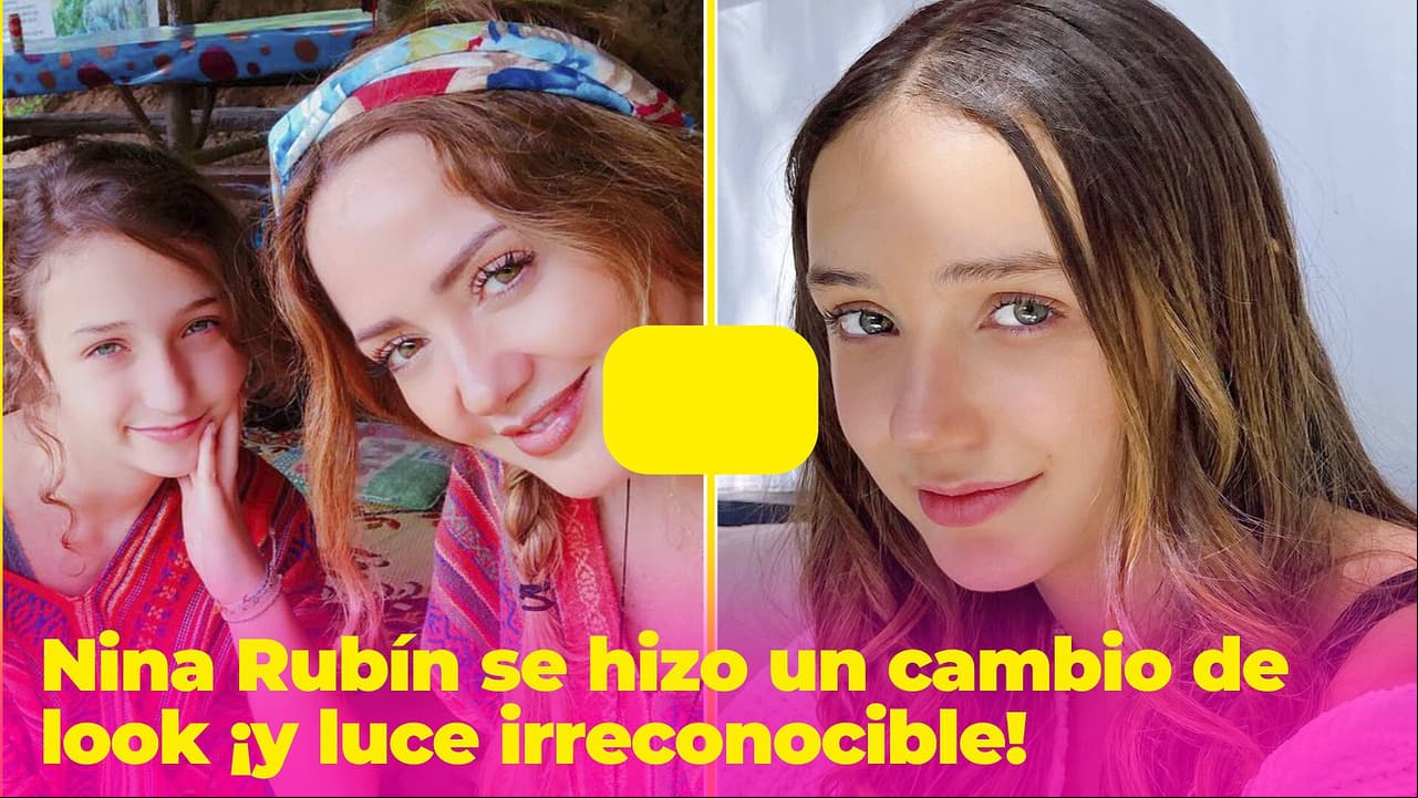 El cambio de look de Nina Rubín que la hace lucir irreconocible: eligió un color muy en tendencia