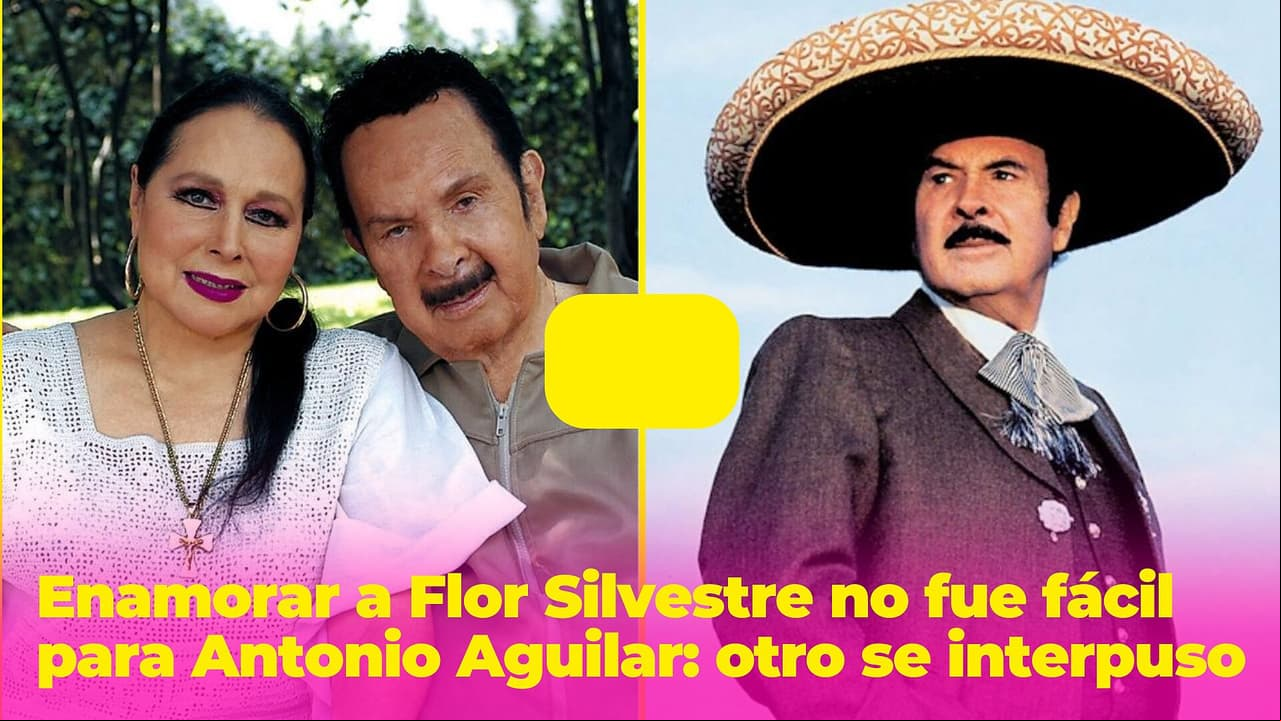 Conquistar a Flor Silvestre no fue fácil para Antonio Aguilar: otro hombre se interpuso en su camino
