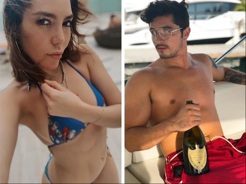 Frida Sofía y Christian Estrada iniciaron su noviazgo a mediados de 2018 y aunque en los primeros meses presumieron su amor en redes sociales, en febrero de 2019 todo llegó a su fin.