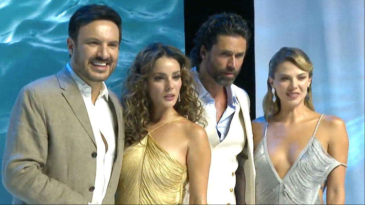 Así fue la espectacular presentación a prensa de ‘Marea de pasiones’